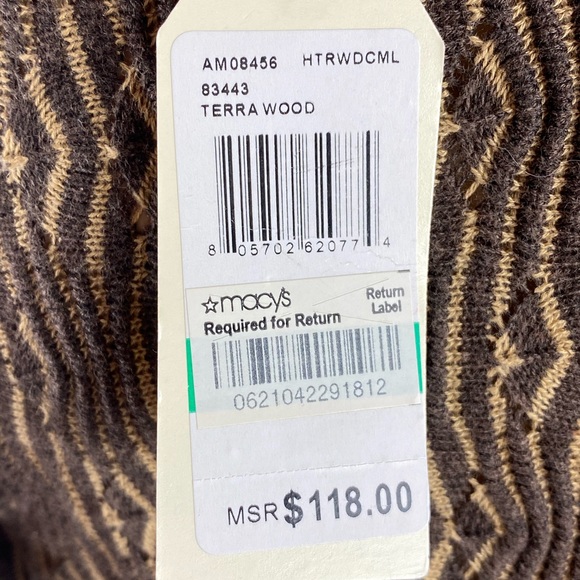 Studio M terra wood knit dress NWT size large - Picture 7 of 8